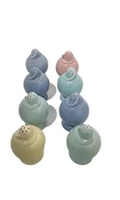 Lu-Ray Pastels Saltand Pepper set Lot Of 4 Vintage USA