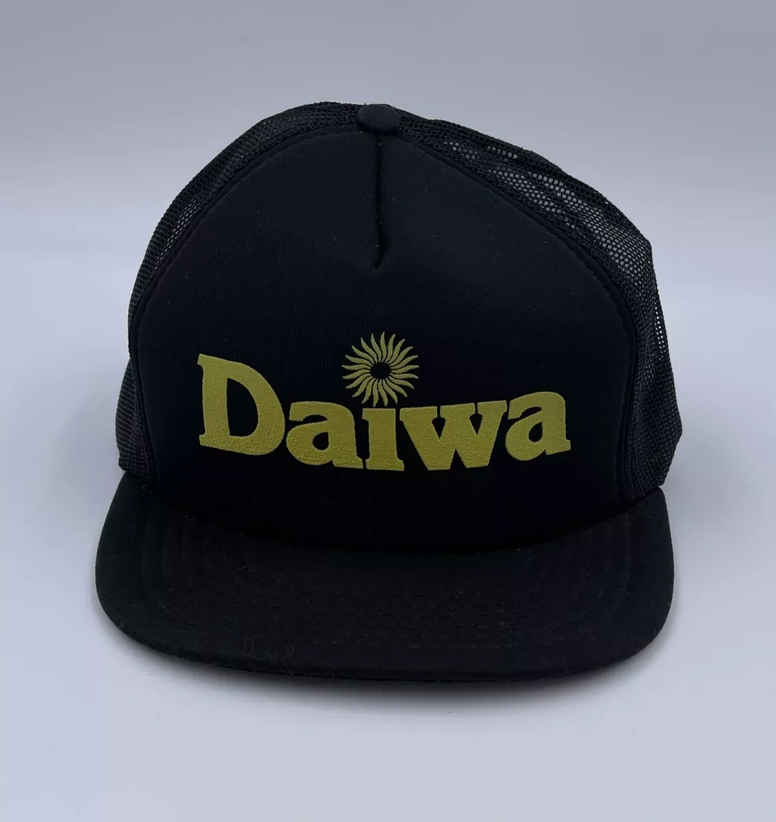 Vintage Daiwa Fishing Reels Snapback Trucker Hat Made In Korea NWOT