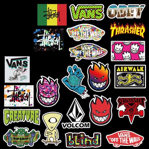 100Pcs JDM JAP CAR STYLING VINYL LAPTOP SKATE DECALS HYPEBEAST STICKER BOMB PACK - Picture 5 of 10