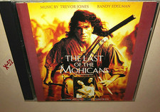 Last of the Mohicans CD soundtrack Trevor Jones  Randy Edelman Daniel Day Lewis