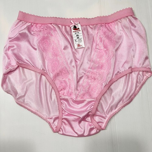 Lot12 Nylon Panties Briefs Bikini Knickers Lace Vintage Panty Lacy Underwear (L) - Picture 9 of 12