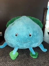 RARE Retired Squid Squishable Large 15” Plush. Blue and Green.