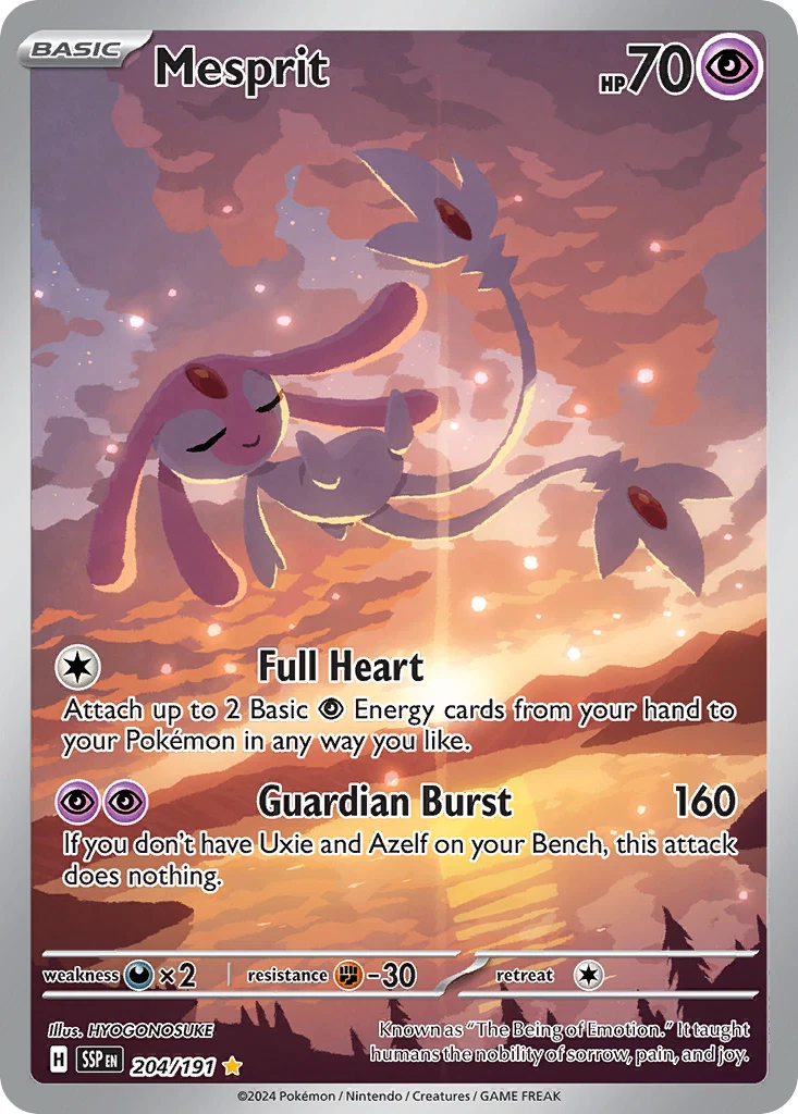 Mesprit Pokémon TCG Cards Just Listed 2026