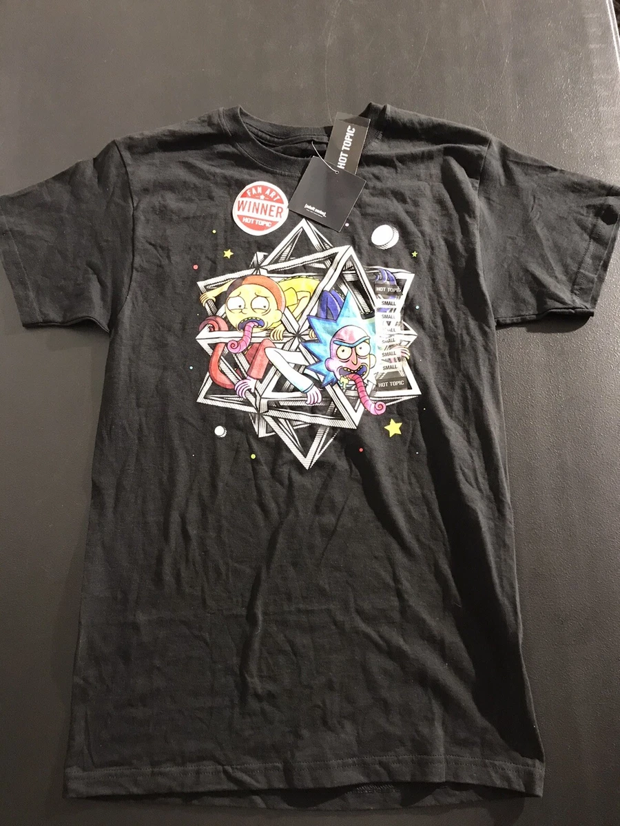 rick and morty hot topic shirt