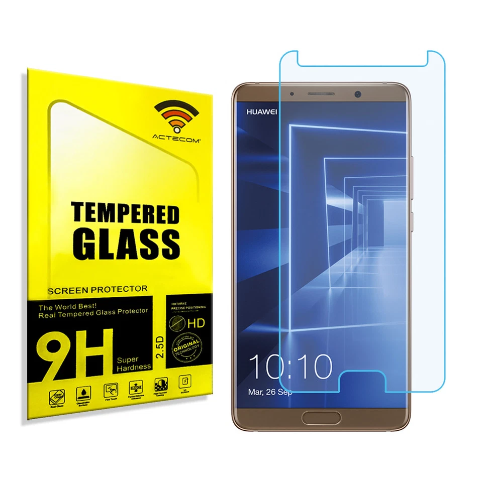 ACTECOM® PROTECTOR DE PANTALLA PARA HUAWEI MATE 10 CRISTAL VIDRIO TEMPLADO - Imagen 2 de 4