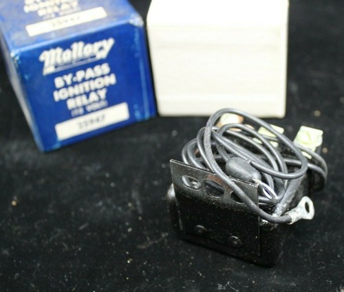 NOS MALLORY By-Pass Ignition Relay 1960-61 12 VOLT vintage hot rod distributor - Picture 7 of 8