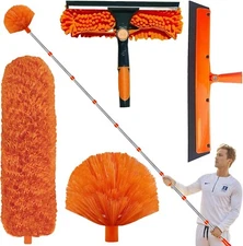 20+ Feet High Reach Duster Kit with 3-14 ft Extension Pole // High Ceiling Du...