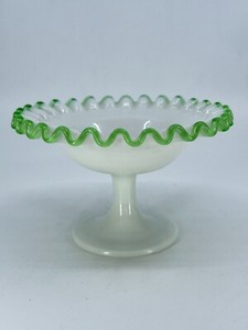希少 fenton エメラルド クレスト アメリカ ビンテージ ミルク