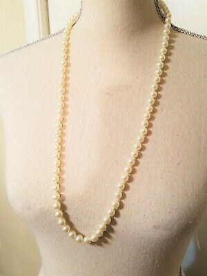 Premier Designs COUNTESS 30 Strand Pearl String Gold Tone Necklace  Statement