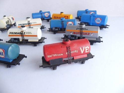 (4) JOUEF 12 CAISSES ET CHASSIS WAGONS CITERNE SANS ESSIEU / SANS ATTELAGE - Picture 5 of 10