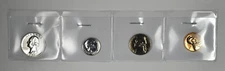 1956 US Mint Proof Coins 1C 5C 10C 25C as shown