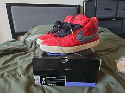Nike SB Supreme Blazer Red 2006 Lightly Used Size 9.5 | eBay Nike SB Supreme Blazer Red 2006 Lightly Used Size 9.5 | eBay