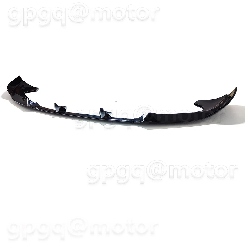 Divisor de labios de parachoques delantero negro brillante para Jeep Grand Cherokee SRT SRT8 2012-2016丨 Foto 4 de 4