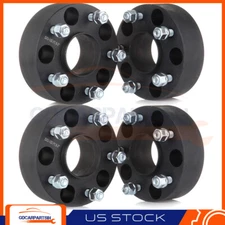 (4) 2" Hubcentric 5x5 Wheel Spacers Fits Jeep JK JKU Wrangler Grand Cherokee WK