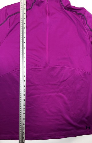 Under Armour Women's 1/2 Zip Sweater Size 3X Purple Training NWT - Picture 8 of 24