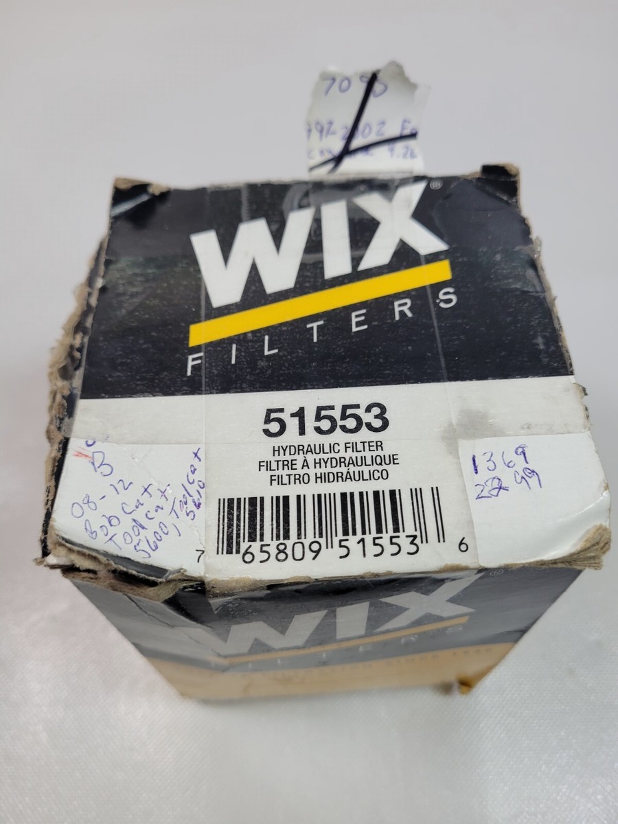 5/07 6/07 7/07 8/07 ×6 Wix 51553 WIX Spin-On Hydraulic Filter — Great American, Inc.