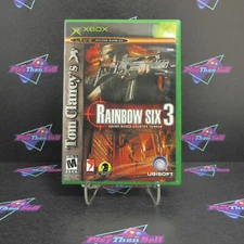 Rainbow Six 3 Squad-Based Counter Terror Xbox - 1 Year Warranty Game & Case