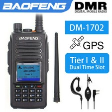 Baofeng DM-1702 With GPS DMR Digital Radio Dual Band Dual Time Slot Ham Radio