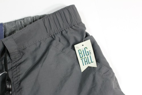 NWT Mens CROFT & BARROW Cargo Shorts Sz 52 Gray Lightweight Quick Dry Belted New - Picture 5 of 7