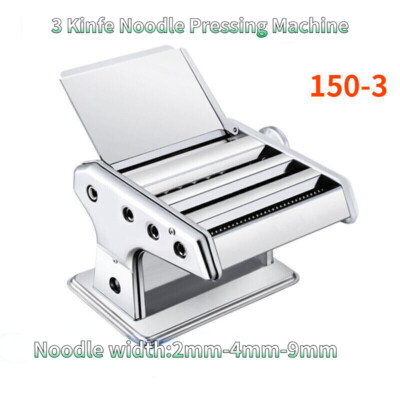 Cutter Fresh Spaghetti Roller Dumpling Skin machine Pasta Noodle Maker Machine-
