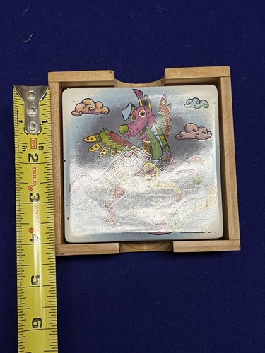 Disney Parks COCO Seize Your Moment Ceramic Coaster Set 2022 NEW Miguel Dante - 第 6/7 張圖片