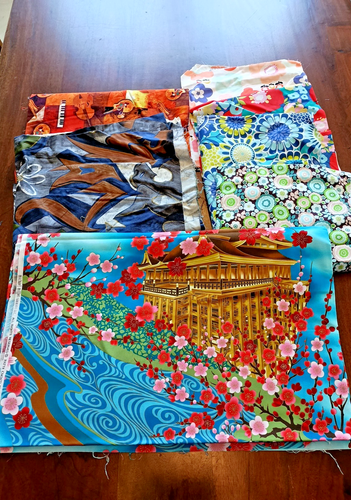 BOX #2 ~ 19.75 Pounds Assorted Sewing Fabric 100% Cotton ~ ALL SIZES ~ - Picture 12 of 14