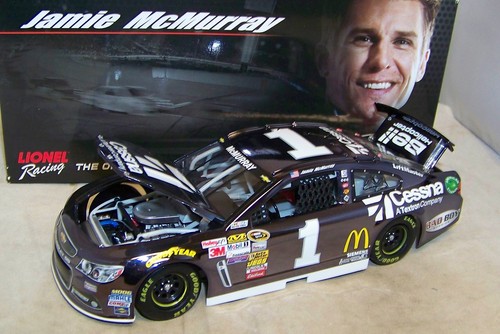 1:24 ACCIÓN 2014 #1 CESSNA BELL CHEVY JAMIE MCMURRAY COLOR CROMO 1/72 DIN #3! - Imagen 4 de 7