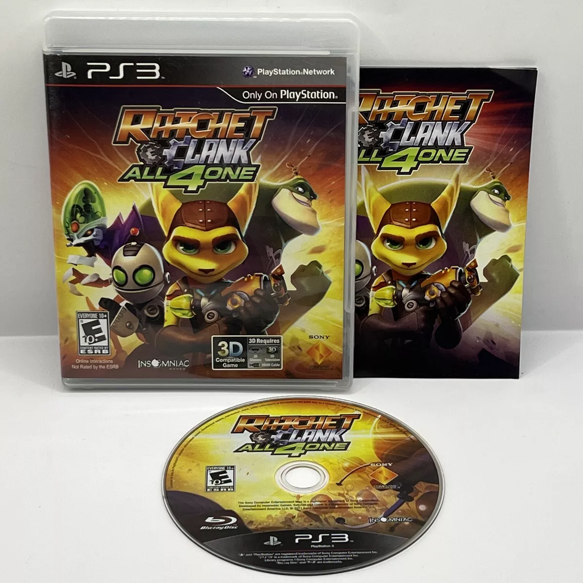 Sony PlayStation 98175 Ratchet & Clank: All 4 One PS3