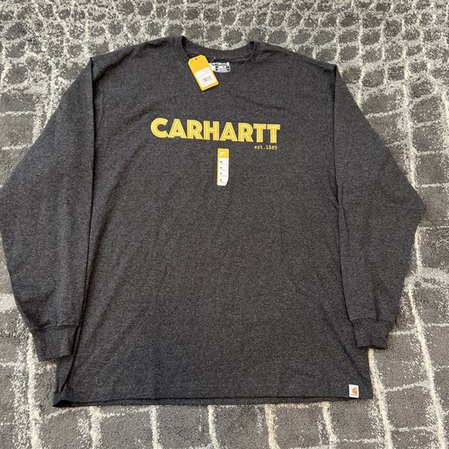 Carhartt Loose Fit Heavyweight Long Sleeve Workwear T-Shirt Men Size XL TK5422 - Bild 1 von 6