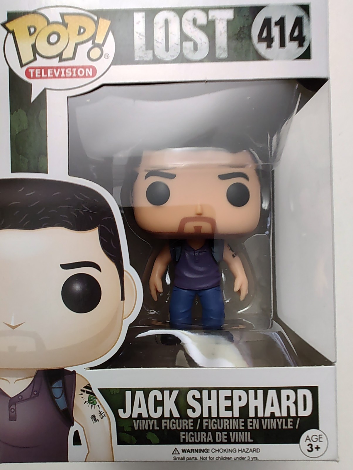 Funko Pop Abc Lost Jack Shephard 414 Excelente Estado