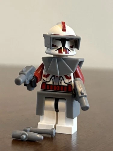 LEGO Star Wars Commander Fox Phase 1 Clone sw0202 GOOD CONDITION Minifigure 7681