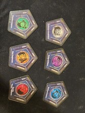 Betrayal at House on the Hill | All 6 Character Stat Card Tiles Complete Set