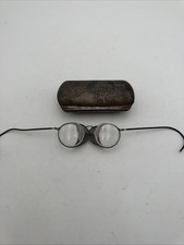 Vintage American Optical AO 21 Full View Safety Glasses with Mesh Sides And Case