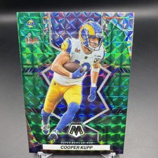 2022 Panini Mosaic - Super Bowl MVPs Cooper Kupp #299 Green Mosaic Prizm