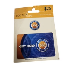 Dave and Busters $25 Gift Card Local Stars Unactivated