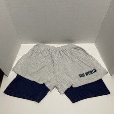 Vintage SEA WORLD Sport Shorts - Size MEDIUM - Wellington Apparel