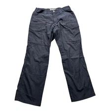 First Tactical Cargo Pants Men's W32 L30 Black Tactical Utility Workwear Outdoor