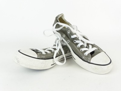 Converse All Star Damen Chucks Sneaker Gr. 37 grau Turnschuhe Textil (16255)