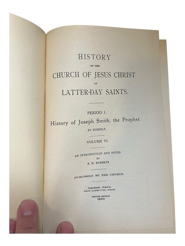 history of the church hardcover 2nd Ed Revised Deseret 1949 Vol VI - Picture 4 of 5