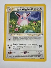Light Wigglytuff 54 Neo Destiny Igglybuff Black Star Promo and Jungle Jigglypuff on eBay