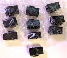 10 pcs - Vericom MKJ5U-01349 CAT-5e UTP RJ45 Inline Keystone Coupler