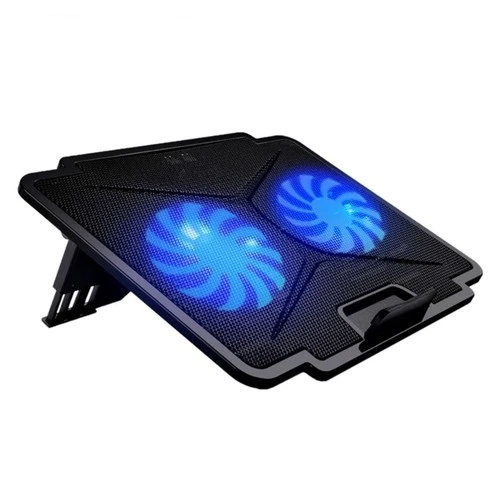 Laptop Cooling Pad LED Lights Laptop Coolers Fan for Laptop LED Fan with 2 USB