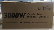 LiTime 3000 Watt Pure Sine Wave Inverter Charger For UPS, RV, Home, Boat