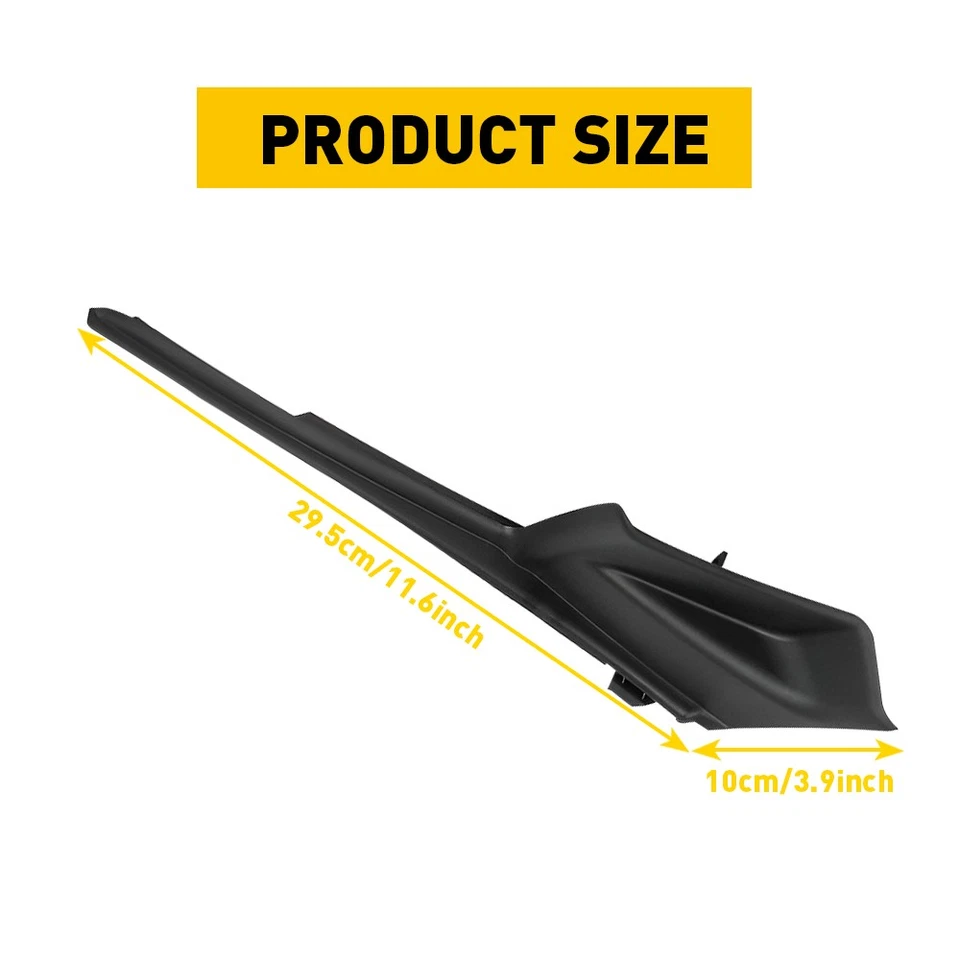 Front Windshield Wiper Side Cowl Extension Cover For Trim 11 -20 Toyota Sienna K Foto 2 de 4