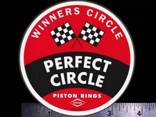 PERFECT CIRCLE Piston Rings - Original Vintage 1970's Racing Decal/Sticker DANA