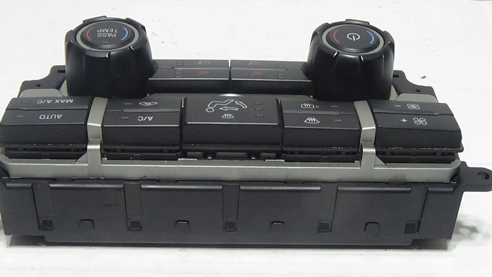 2009-2014 Ford F150 Dual Zone Climate Control Switch - Image 3 of 4