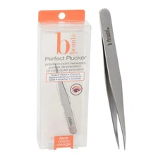 B Beaute Prefect Plucker Precision Point Tweezers