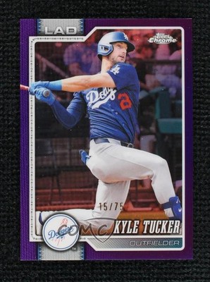2026 Topps Chrome Purple Refractor 15/75 Kyle Tucker #58 0lj0