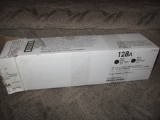 HP CE320A Black Toner Cartridge Genuine 128A LaserJet CM1415 CP1525