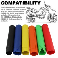 Motocross Front Fork Protector Shock Absorber Guard For KTM Honda Suzuki Yamaha